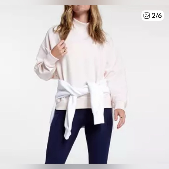 CALIA Women's Calia Wedge Funnel Pullover Faded Pink L - Picture 5 of 8